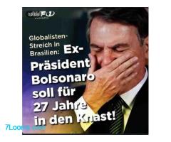 „Todesstrafe“ rechtskräftig: 27 Jahre Knast für Ex-Präsident Bolsonaro