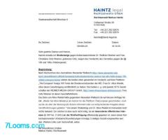 RA Dr. Markus Haintz: Ich habe Strafanzeige gegen Kulturstaatsminister Dr. Wolfram Weimer erstattet.