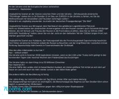 An der Ukraine wird die Europäische Union zerbrechen  Szenario 2 - Kapitulation