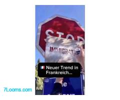 STOP  IMMIGRATION  Neuer Trend in Frankreich !