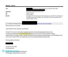 RA Dr. Markus Haintz: Es ist erstaunlich, dass @_FriedrichMerz die Frage nicht beantworten möchte