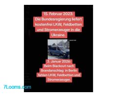 3. Januar 2026: Beim Blackout nach Brandanschlag in Berlin fehlen LKW, Feldbetten und Stromerzeuger.