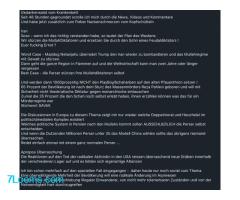 Gedankensalat vom Krankenbett  Seit 48 Stunden gegroundet scrolle ich mich durch die News, Videos un