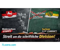 ❗️Niedersachsen kapituliert, Sachsen rechnet weiter❗️Niedersachsen streicht sie aus dem Lehrplan,