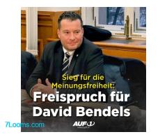 ++EILT! Freispruch für David Bendels! Sieg für die Meinungsfreiheit 14.01.2026