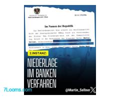 Martin Sellner: Bankenverfahren: Niederlage in der 2.Instanz