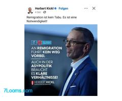 FPO DIE SOZIALE HEIMATPARTEI AN REMIGRATION FÜHRT KEIN WEG VORBEI.