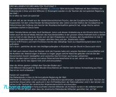 DREI MILLIONEN FÜR DREI MINUTEN TELEFONAT !!