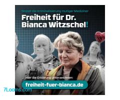 Freiheit für Dr. Bianca Witzschel! Erneute Inhaftierung verhindern!