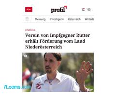 Wir haben immer gesagt, dass weder ich noch der Impfopfer-Verein Förderungen erhalten haben!