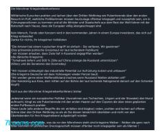 Militärische Eunuchen prahlen und lachen über den Dritten Weltkrieg wie Pubertierende