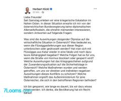 Liebe Freunde! Seit Samstag erleben wir eine kriegerische Eskalation im Nahen Osten.