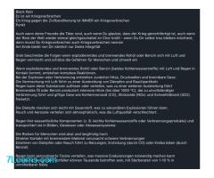 Es ist ein Kriegsverbrechen Ein Krieg gegen die Zivilbevölkerung ist IMMER ein Kriegsverbrechend