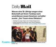 „From the river to the sea“  18-Jährige wegen Aufschrift auf Tanktop in Brisbane festgenommen. ;