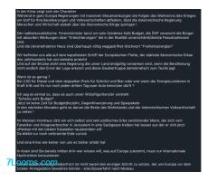 Der radikalsozialistische  Finanzminister tanzt um sein Goldenes Kalb Budget, die ÖVP verarscht ;