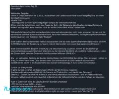 Nationales Desaster  Diesel in Graz bei 2,35 (!), Autobahnen und Landstrassen sind schon leergefegt