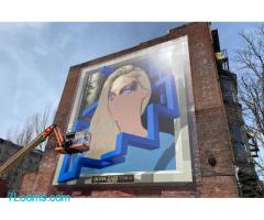 Bild von Iryna in Providence (USA) wird entfernt, Bürgermeister Smiley Brett hat dies gefordert.