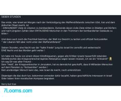 Das erste, was Israel am Morgen nach der Verkündigung des Waffenstillstands zwischen USA, Iran ;