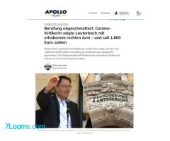 Vermeintlicher Hitlergruß von Karl Lauterbach vor Gericht