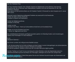 In der Ukraine landest Du für Kritik am Regime und des Krieges in einem Foltergefängnis