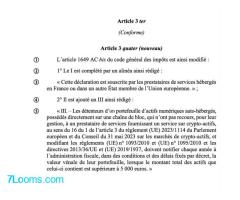 Französische Nationalversammlung erzwingt Meldepflicht für Self-Custody-Krypto-Wallets ab