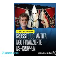 US-Antifa finanziert KKK!