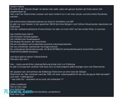 System Failure Es sind oft die 