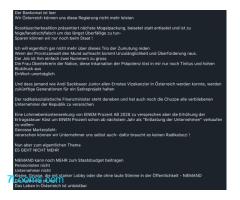 Der Bankomat ist leer Wir Österreich können uns diese Regierung nicht mehr leisten ;