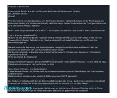 Interessanter Bericht aus den von Russland kontrollierten Gebieten der Ukraine