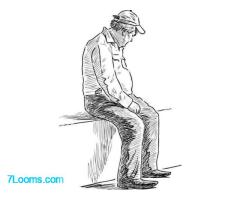 Ich habe eine Stunde mit meinem Vater in der Bank verbracht, weil er etwas Geld überweisen ;