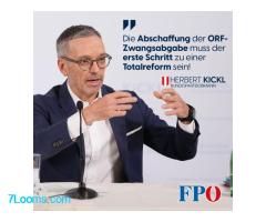 Die Abschaffung der ORF-Zwangsabgabe muss der erste Schritt zu einer Totalreform sein ! ;