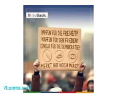 IMPFEN FÜR DIE FREIHEIT ! WAFFEN FÜR DEN FRIEDEN ! ZENSUR FÜR DIE DEMOKRATIE !