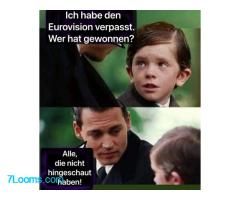 Ich haben den Eurovision verpasst. Wer hat gewonnen ? Alle die nicht hingeschaut haben ! ;
