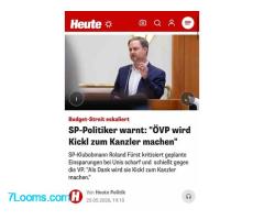 Wäre doch wirklich ein Skandal, wenn jemand, der in der Kanzlerfrage bei Umfragewerten von 47% (!)
