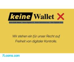 Keine EUDI-Wallet • Keine Digitale ID • Keine Gesichtsscans • Kein Digitaler Euro  ;