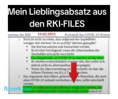 Mein Lieblingsabsatz aus den RKI-FILES !
