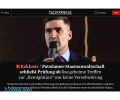 Martin Sellner: Wer hätte das gedacht?  Die Correctiv-Lüge löst sich in Luft auf.
