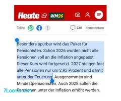 Wir das Volk, Pensionisten, Familien, werden wieder skrupellos von der Räuberregierung abgezockt! ;