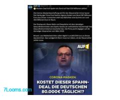 CORONA-MASKEN: KOSTET DIESER SPAHN-DEAL DIE DEUTSCHEN 80.000€ TÄGLICH!? ;