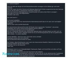 Ein Land hat resigniert ;Wenn die Hälfte der Bürger sich der Demokratiesimulation verweigern ;