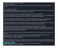 Wir müssen noch einmal über Covid reden  Weil Covid war der Test ;
