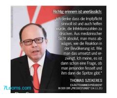 Ich denke dass die Impfpflicht sinnvoll ist und auch helfen würde, die Infektionszahlen zu drücken. 