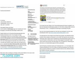 RA Dr. Markus Haintz: Ich habe Ralf Stegner SPD wegen sog.