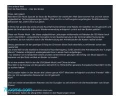 Eine andere Welt Dort die Raumfahrer - Hier die Idioten  ;