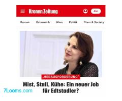 Genau dort gehört sie hin! Aber nicht als Bauer! ;