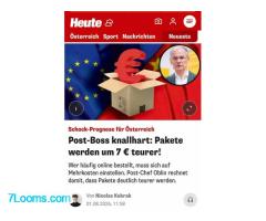 53% STAATLICH POST!!!!Sofort raus aus der Drecks-EU - sie raubt uns von vorne bis hinten aus!