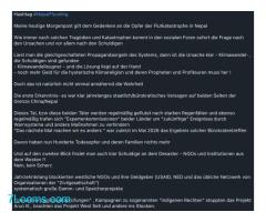 Meine heutige Morgenpost gilt dem Gedenken an die Opfer der Flutkatastrophe in Nepal ;