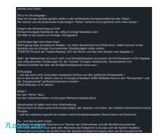 Aber wir Europa stecken gerade mitten in der schlimmsten Energiekostenkrise aller Zeiten ;