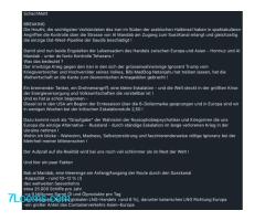SchachMatt  BREAKING ; Kriegsverbrecher und Hochverräter seines Volkes, Bibi MadDog Netanjahu;