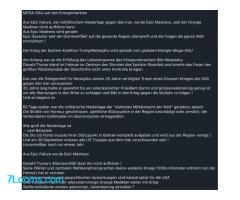 Aus Epic Failure, der militärischem Niederlage gegen den Iran, wurde Epic Madness,